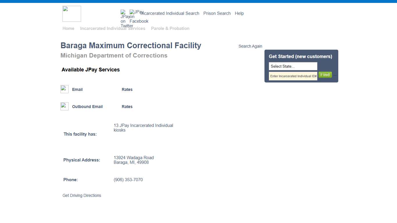 Baraga Maximum Correctional Facility